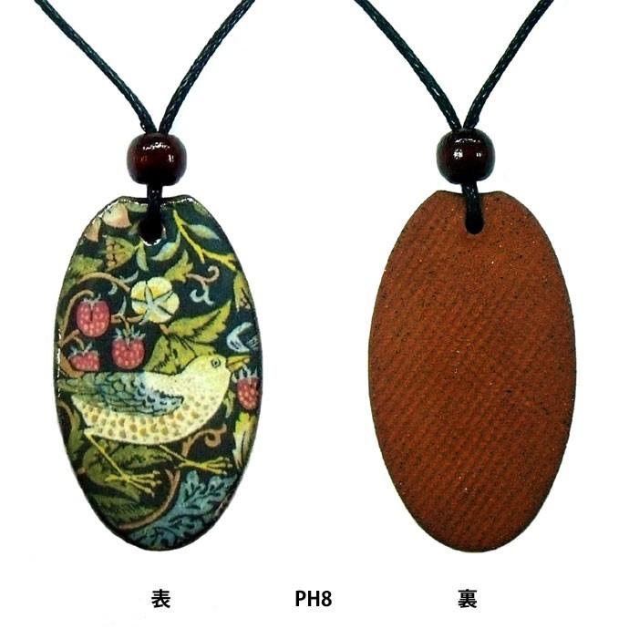 英国製 陶器 ペンダント ネックレス いちご泥棒 ストックウェルセラミックス |  | 04