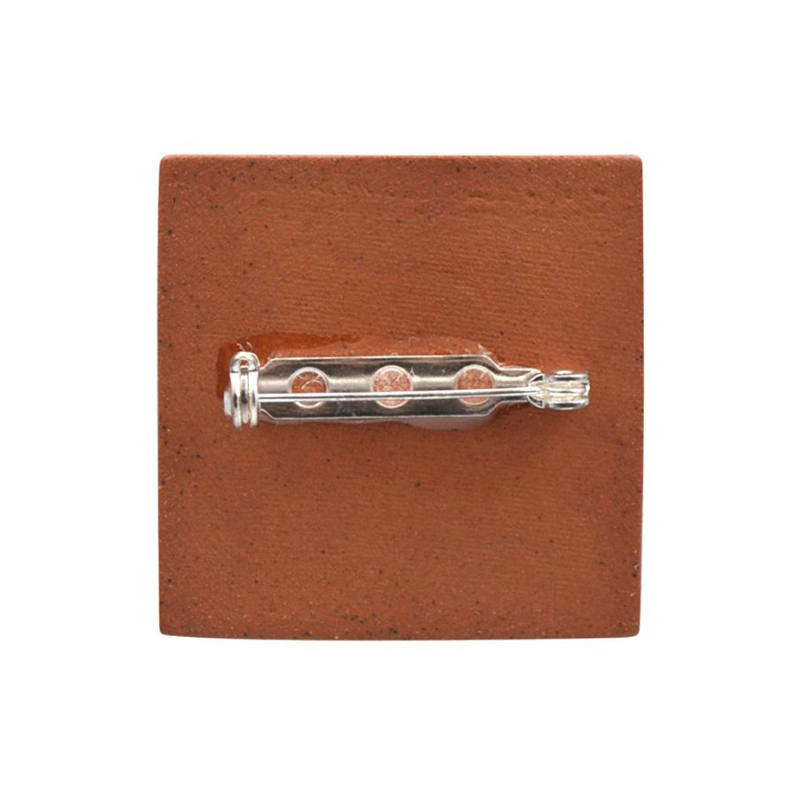 英国製 陶器 ブローチ ウィリアム・ド・モーガン 魚 RH596 Stockwell Ceramics |  | 01