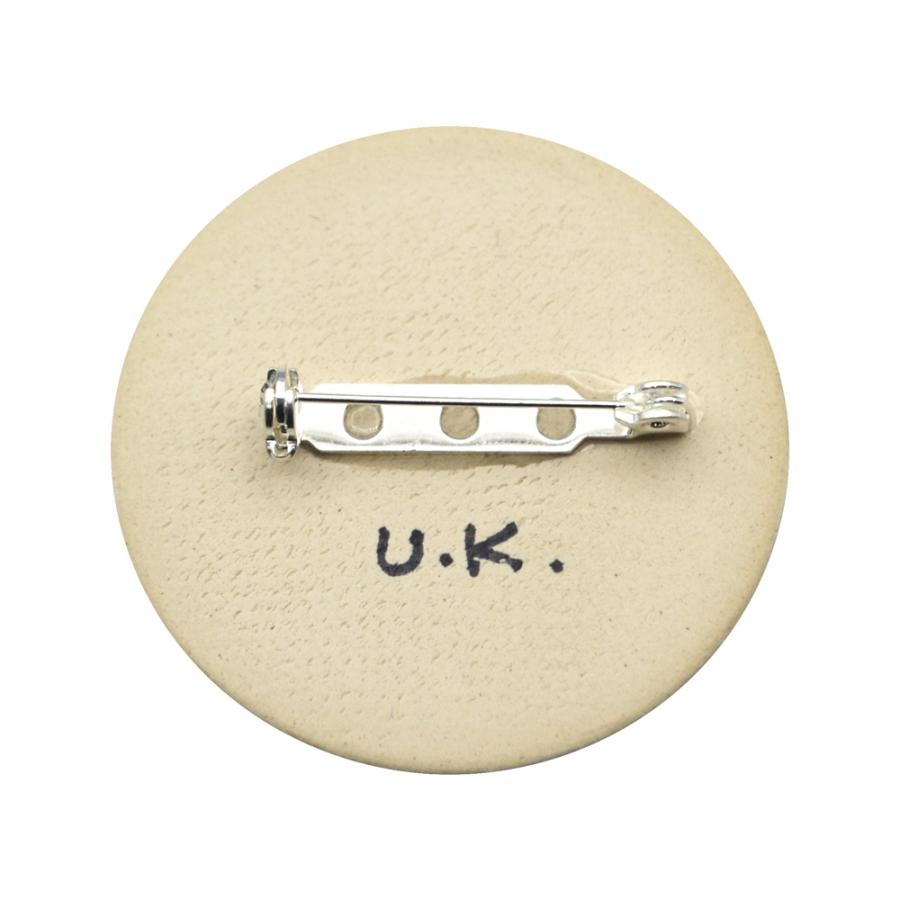 英国製 陶器 ブローチ ワーナーテキスタイル 鳥 花柄 RW501 Stockwell Ceramics |  | 01