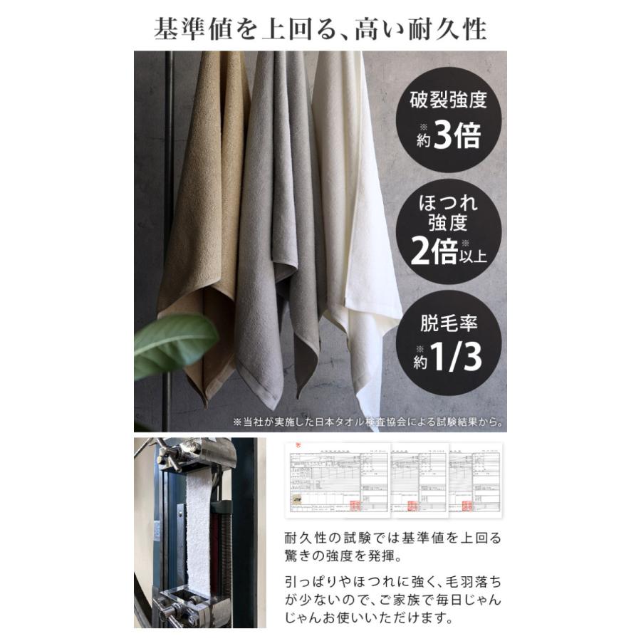 ヒオリエ フェイスタオル 丈夫なタオル タッフル TAFFUL 日本製