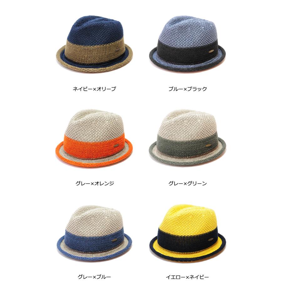 EdgeCity（エッジシティ） 帽子 ハット 小つば 春 夏 麻 ヘンプ エッジ