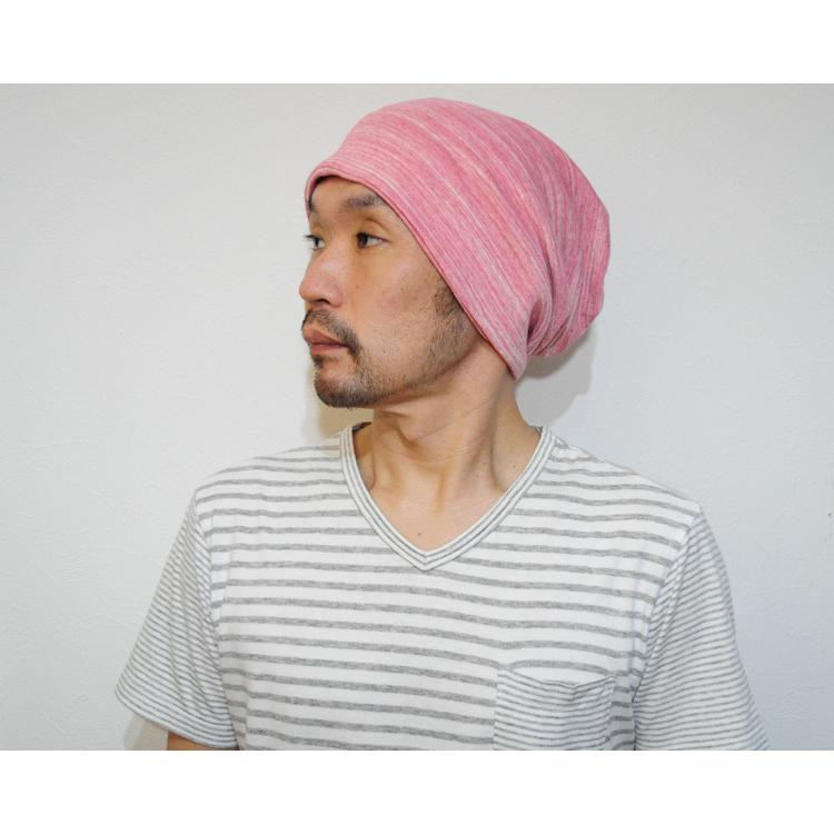 帽子 ニット帽 ネックウォーマー 綿 深い ルーズ コットン 日本製 EdgeCity | EdgeCity | 07