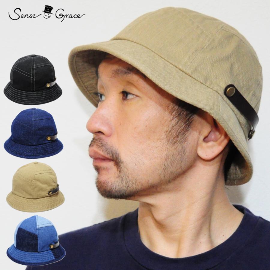 Sense of Grace 帽子 ハット メトロハット デニム シンプル Sense of Grace 帽子 ハット メトロハット デニム シンプル