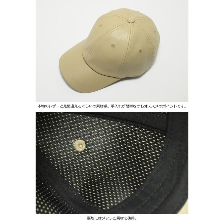 Ruben 帽子 キャップ メンズ レディース フェイクレザー ルーベン