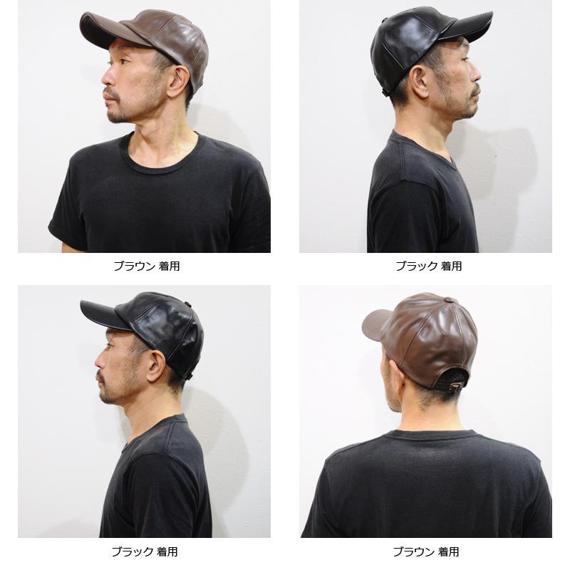 Ruben 帽子 キャップ メンズ レディース レザー 羊革 ルーベン : 帽子