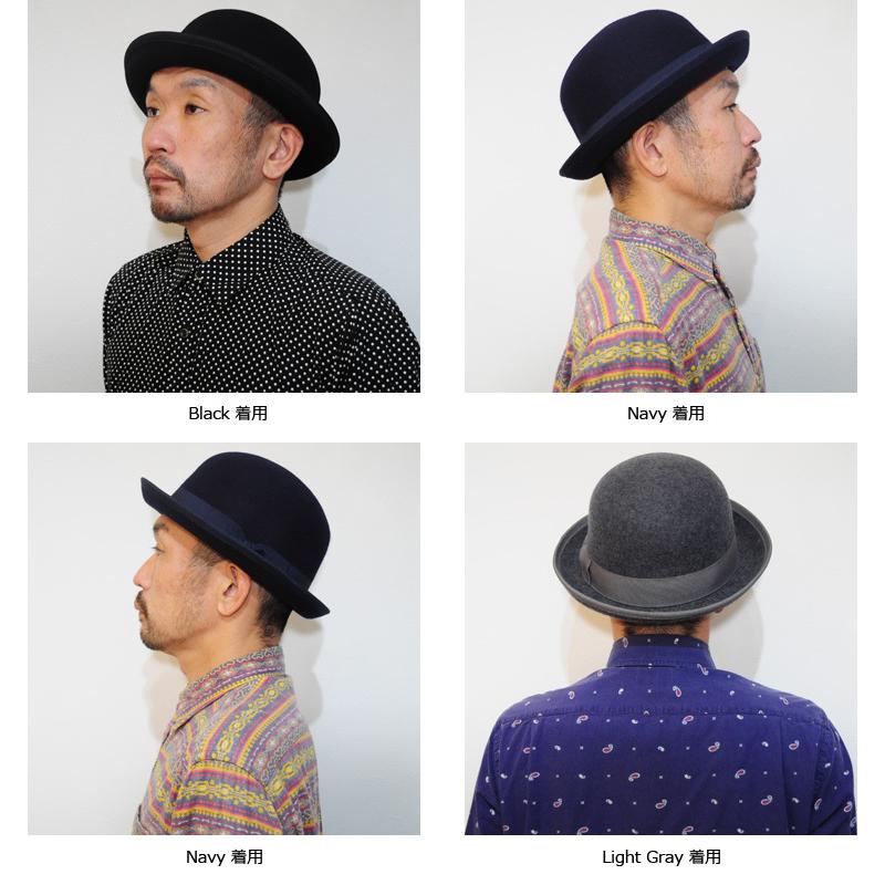 Sense of Grace 帽子 大きいサイズ ボーラーハット フェルト Sense of Grace 帽子 大きいサイズ ボーラーハット フェルト