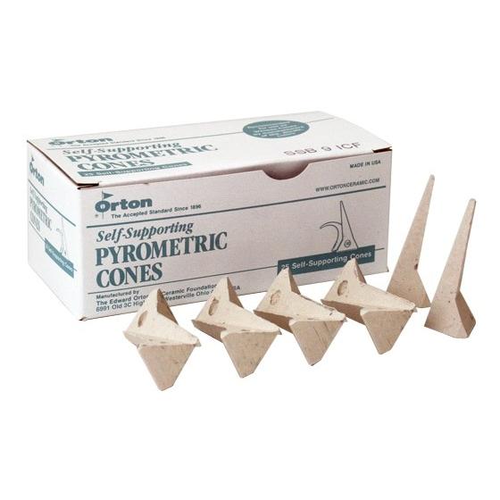 陶芸 / オルトンコーン self-suport 9 10本組 : 陶芸ショップ.コム