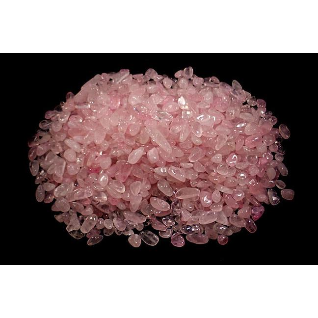 天然ローズクォーツ水晶チップ(7-9MM) サイズ 2キロ入り 超綺麗 146e11