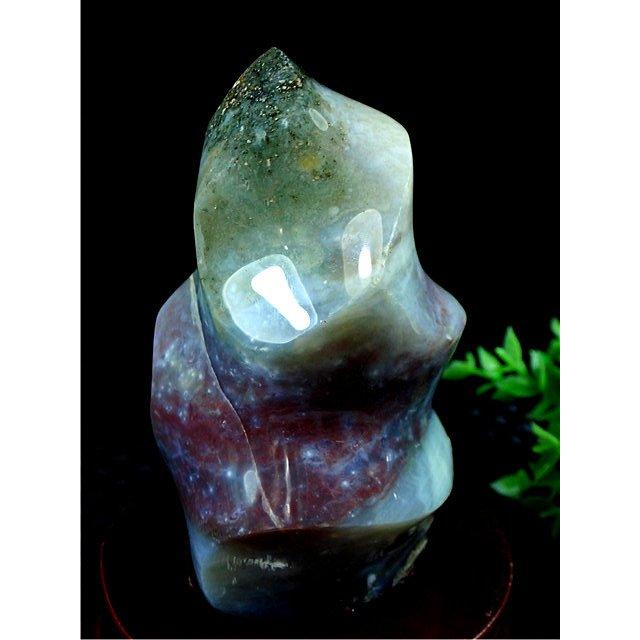 超綺麗天然螺旋状海洋碧玉石原石B86U3/171U19D 超綺麗天然螺旋状海洋碧玉石原石B86U3/146U18A - メルカリ