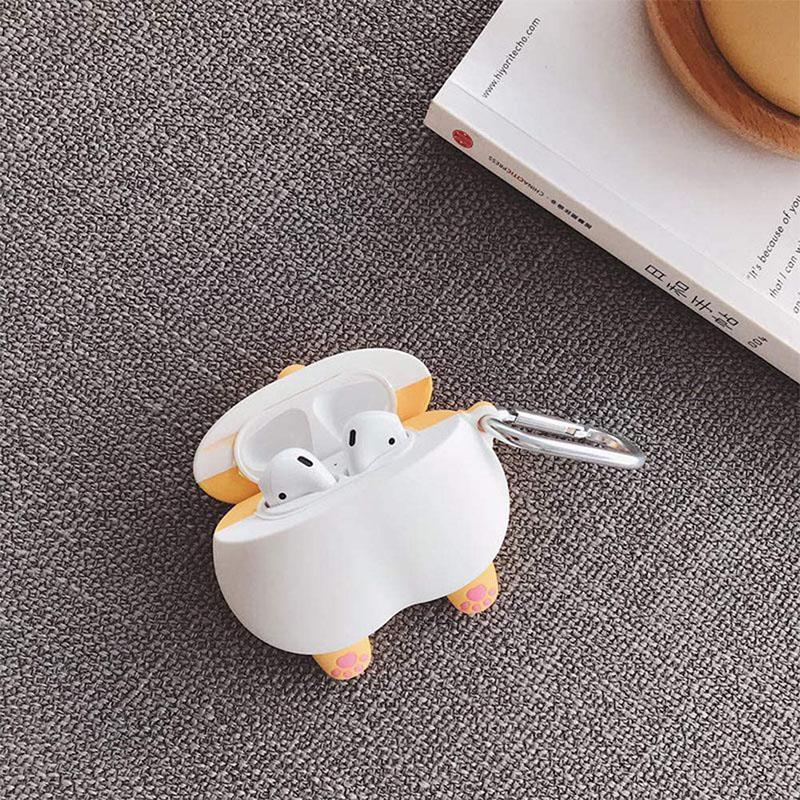 AirPods Pro 第1世代 第2世代 ケース コーギーのオシリデザイン