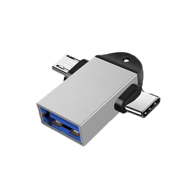 Type-C/Micro to USB USB/Type-C 変換アダプター 2in1 タイプC アダプタ OTG USB変換アダプタ Type-C/Micro対応 OTG機能 データ転送 USBメモリ接続｜tougen｜07