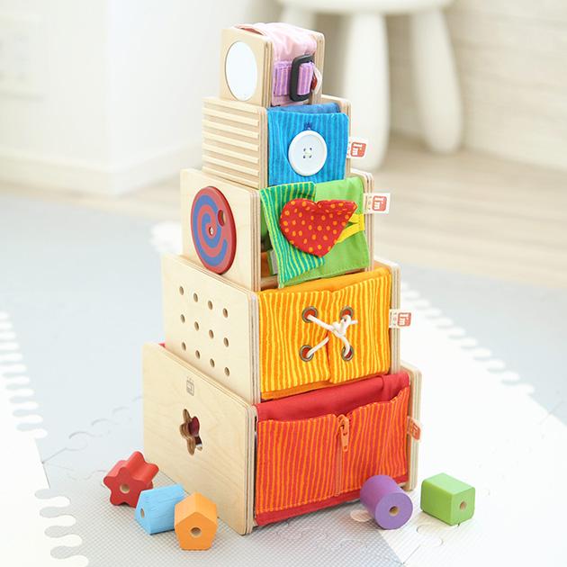 木のおもちゃ 人気 積み木 パズル エデュテ アイムトイ トレーニングキューブ Bk オシャレな収納 こどもと暮らし 通販 Yahoo ショッピング