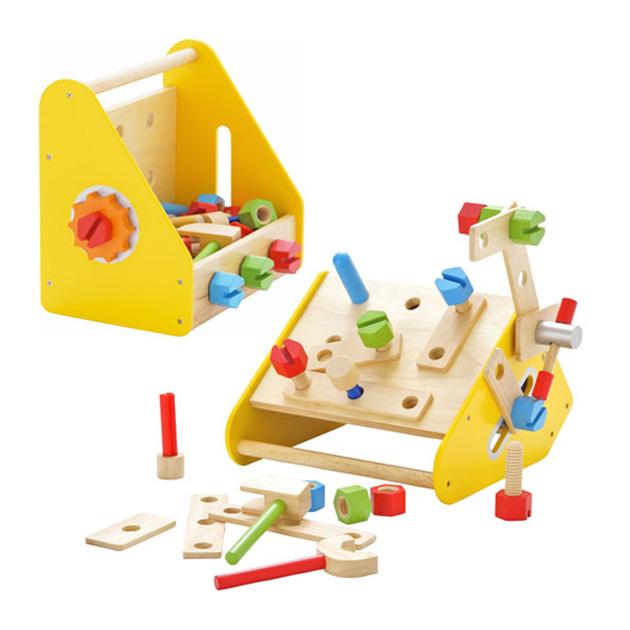 大工 おもちゃ 大工さん 知育玩具 2歳 3歳 4歳 I´m TOY アイムトイ カーペンターボックス 【ラッピング対応】
