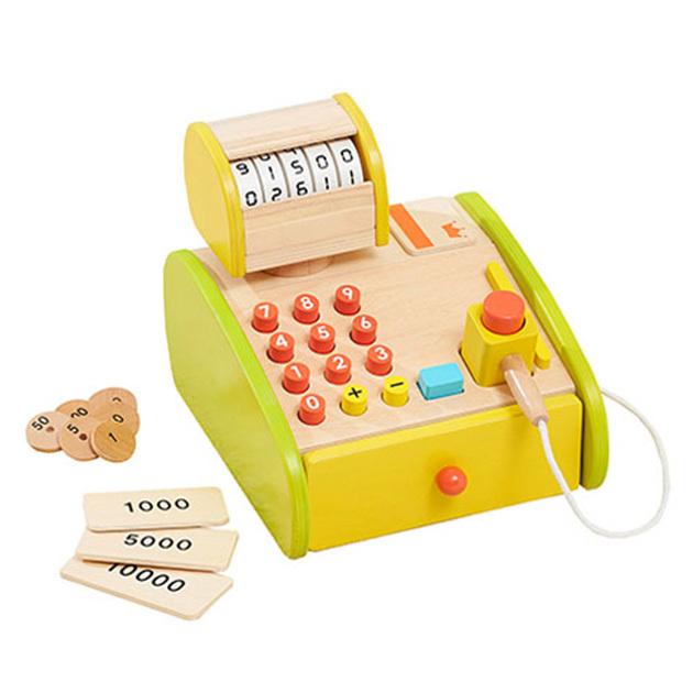 おもちゃ レジスター ごっこ遊び おままごと お店やさん エド インター 森のくるくるピッピ レジスター Bk オシャレな収納 こどもと暮らし 通販 Yahoo ショッピング