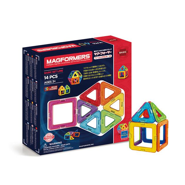 ブロック 知育玩具 マグフォーマー プレゼント ボーネルンド マグ フォーマー ベーシックセット14ピース ラッピング対応 Bk オシャレな収納 こどもと暮らし 通販 Yahoo ショッピング
