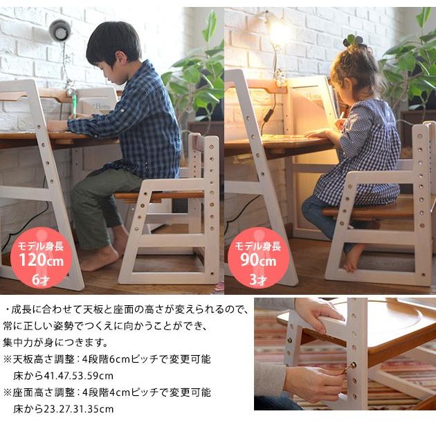 デスクセット 幼稚園 木製机 キッズ家具 こどもと暮らしオリジナル