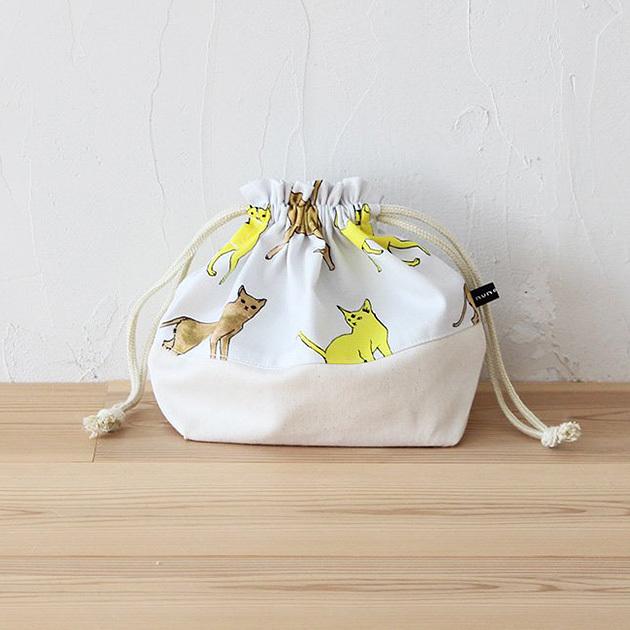 ヌノコト ハンドメイド キット 手作り Nunocoto こどもお弁当袋キット Cat ラッピング対応 Ka オシャレな収納 こどもと暮らし 通販 Yahoo ショッピング