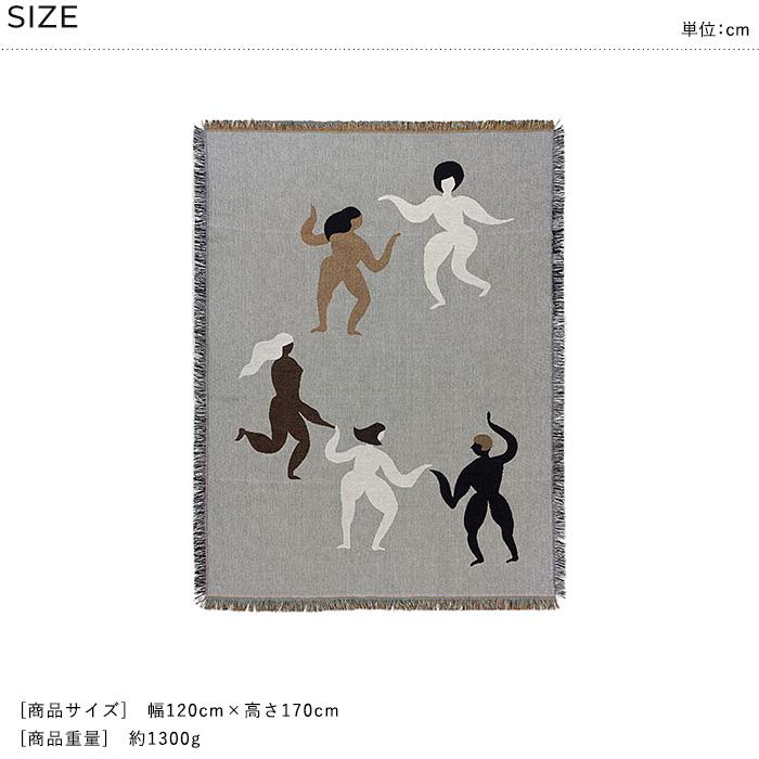 f*4様 A BATHING APE 大判ブランケット　ラグマット　タペストリー タペストリー ブランケット グレー オーガニックコットン ferm LIVING
