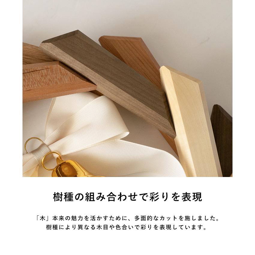 おしゃれ クリスマス リース 木製リース Oak Village オークヴィレッジ