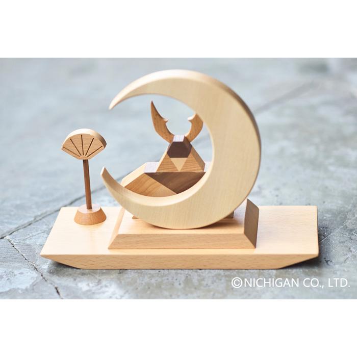 五月人形 鎧飾り コンパクト 木製 おしゃれ モダン ニチガン WOOD