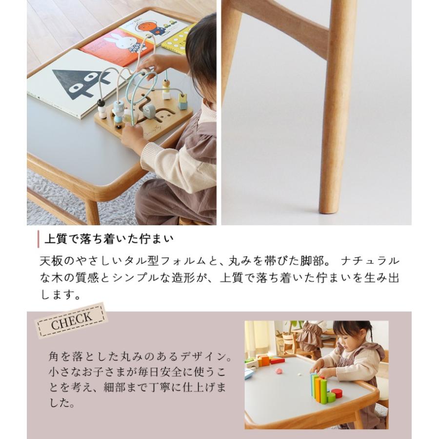 子供用テーブル 折りたたみ おもちゃ 木製 nork note キッズプレイ