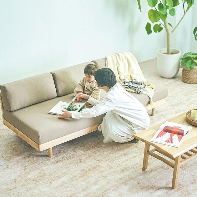 Day Bed Sofa L［デイベッドソファ L］｜3人掛けソファ3シーター Day Bed Sofa L［デイベッドソファ L］｜3人掛けソファ3シーター｜ad
