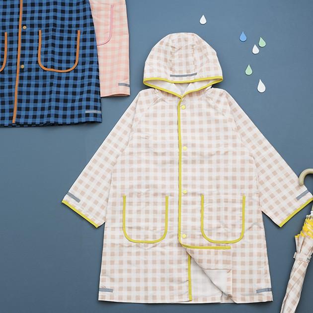 レインコート 子供 キッズ ギンガムチェック Ocean Ground オーシャンアンドグラウンド ギンガムチェックレインコート 袋ラッピング対応 Mka 4261 オシャレな収納 こどもと暮らし 通販 Yahoo ショッピング