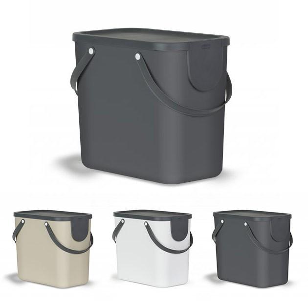 ゴミ箱 ふた付き 分別 おしゃれ Rotho フタ付きダストボックス 25l Albula Mka 45 オシャレな収納 こどもと暮らし 通販 Yahoo ショッピング