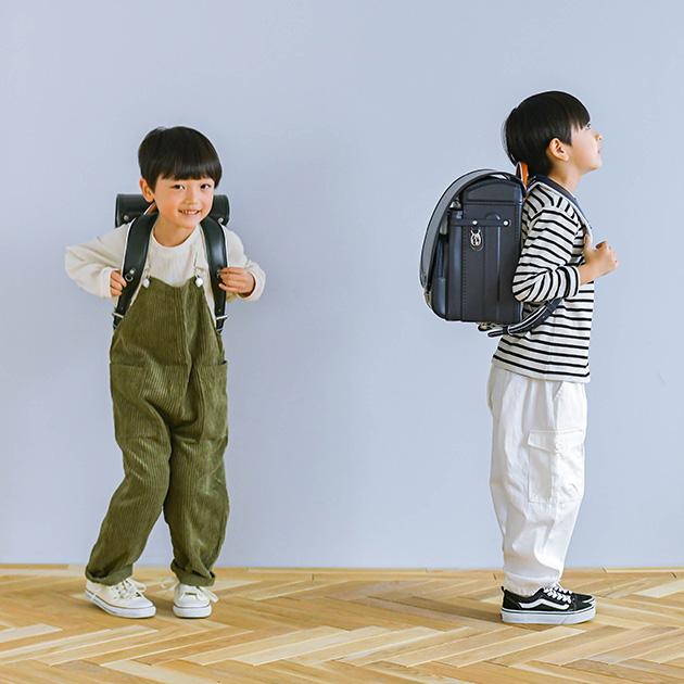 フィットちゃん 男の子 軽量 【2025年版予約】 きなこ×こどもと暮らし ずっと　ランドセル　半かぶせ　きのみ