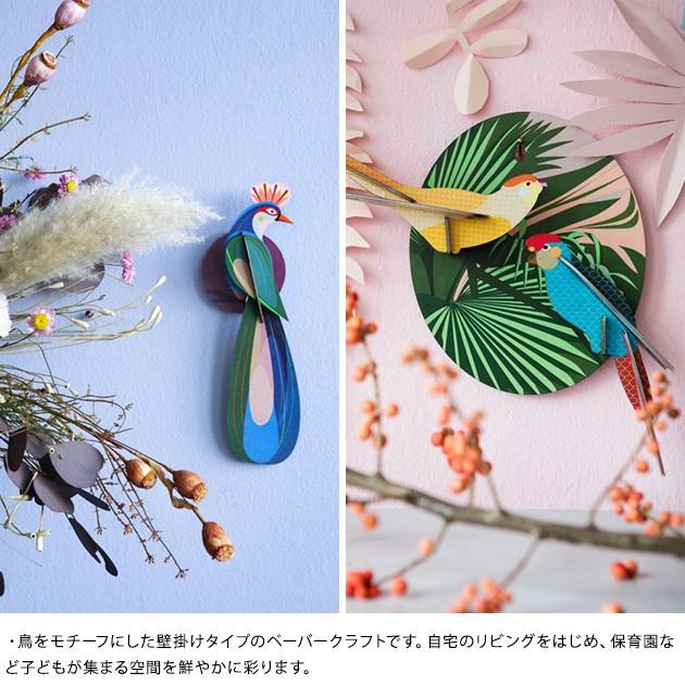 ペーパークラフト キット 子供 バード Studio Roof スタジオルーフ 壁掛けペーパークラフト 鳥 Mka 4971 オシャレな収納 こどもと暮らし 通販 Yahoo ショッピング