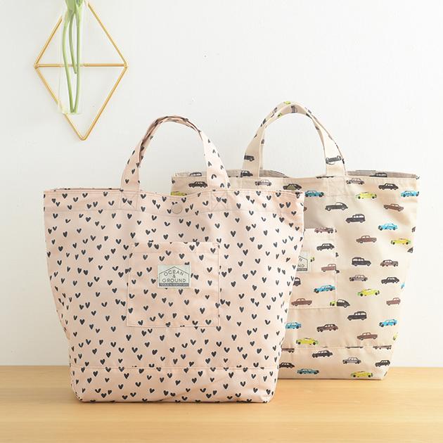 トートバッグ おしゃれ キッズ 子ども 子供 習い事 Ocean Ground オーシャンアンドグラウンド レッスンバッグ Car Heart Mka 5621 オシャレな収納 こどもと暮らし 通販 Yahoo ショッピング