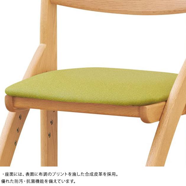 学習椅子 学習チェア 子ども 子供 日本製 浜本工芸 DSC-2300チェア 布調レザー 【ノベルティ対象外】の画像