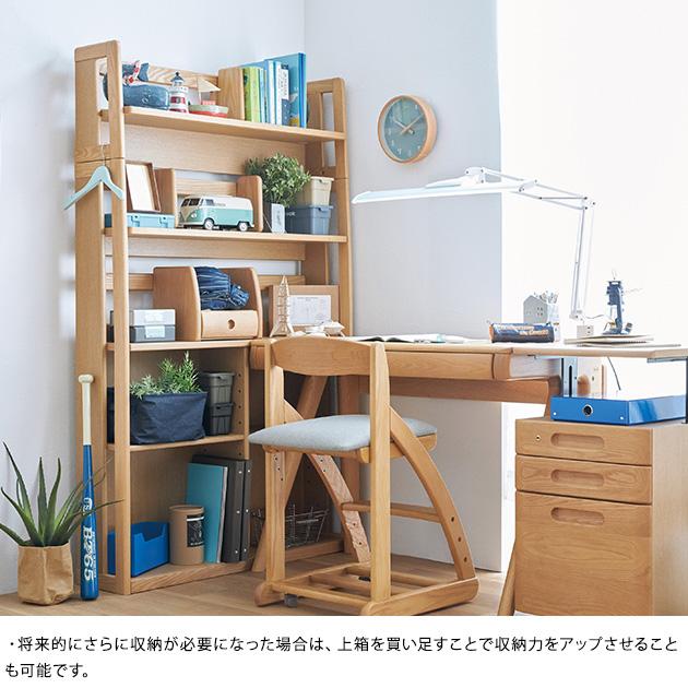 学習机 本棚 教科書棚 日本製 浜本工芸 No.32書棚下箱 幅100cm
