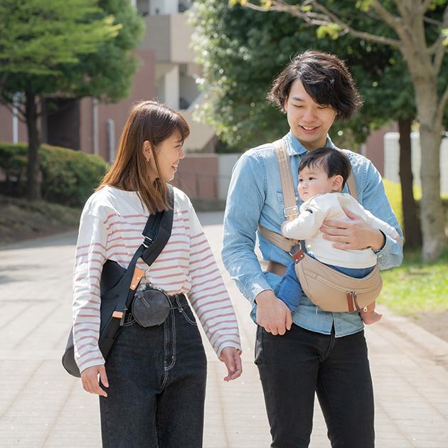 N/ORN 抱っこバッグ 抱っこ紐 日本製 ベージュ 選べる2大特典付】 抱っこ できる バッグ 抱っこ紐 抱っこバッグ