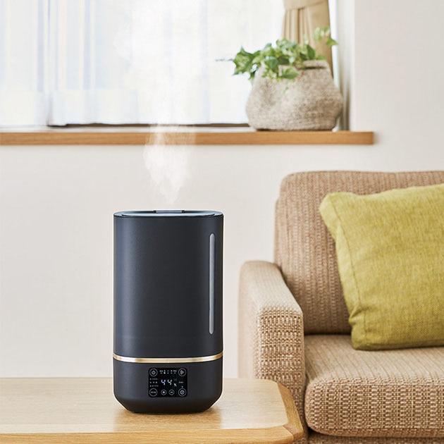 加湿器 上部給水 アロマ おしゃれ シンプル Doshisha おしゃれ ドウシシャ カンタン給水 カンタン給水 Mistone400 Mnr 04 Wkd 1214 オシャレな収納 超音波式加湿器 こどもと暮らし Mistone400 安い激安