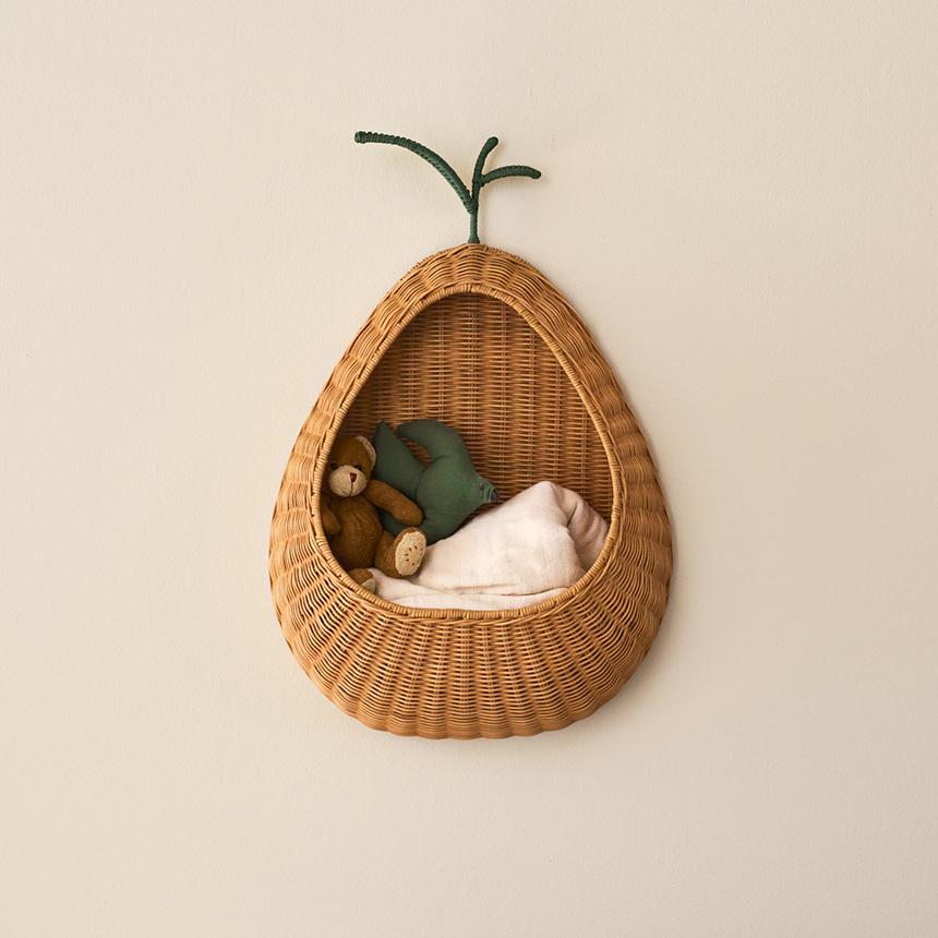 ferm LIVING ファームリビング Pear Braided 洋梨のカゴ ウォール