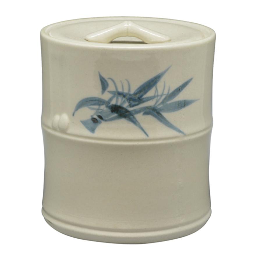 水指 竹節 志野 五陶作 （紙箱） : お茶道具東玉堂 ヤフー店 - 通販