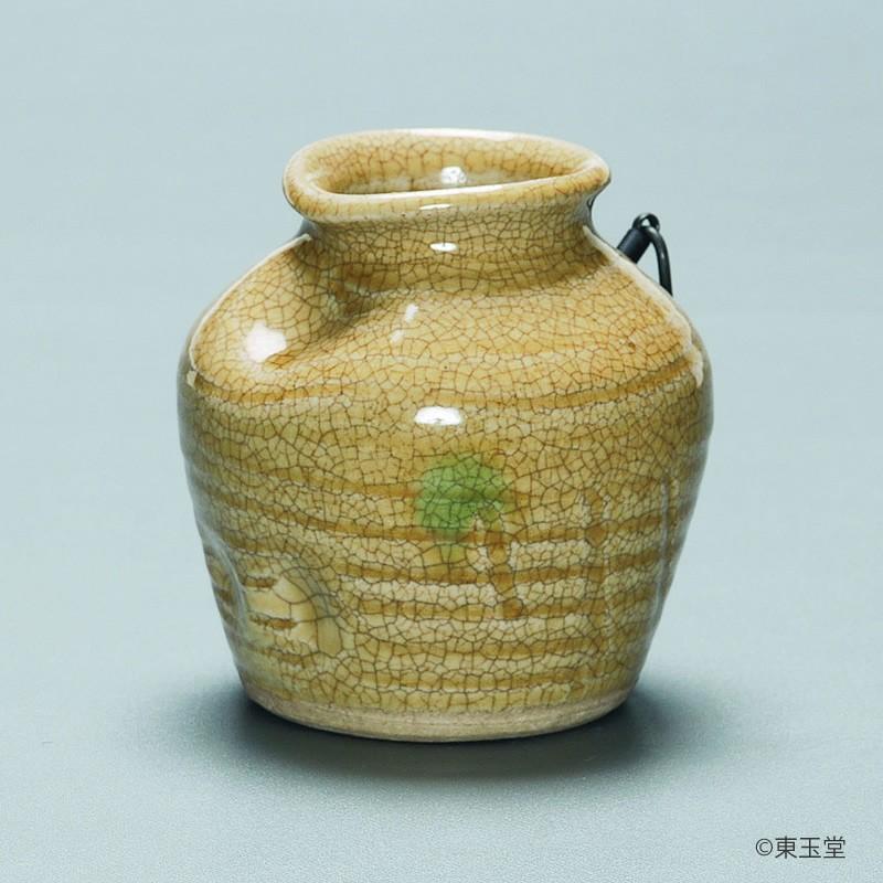 うずくまる 花入 黄瀬戸 和陶作 : お茶道具東玉堂 ヤフー店 - 通販
