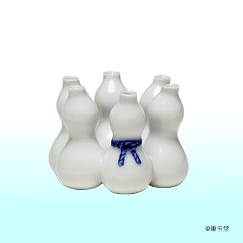 蓋置 白磁 六瓢 横石嘉助作 (桐箱) : お茶道具東玉堂 ヤフー店 - 通販