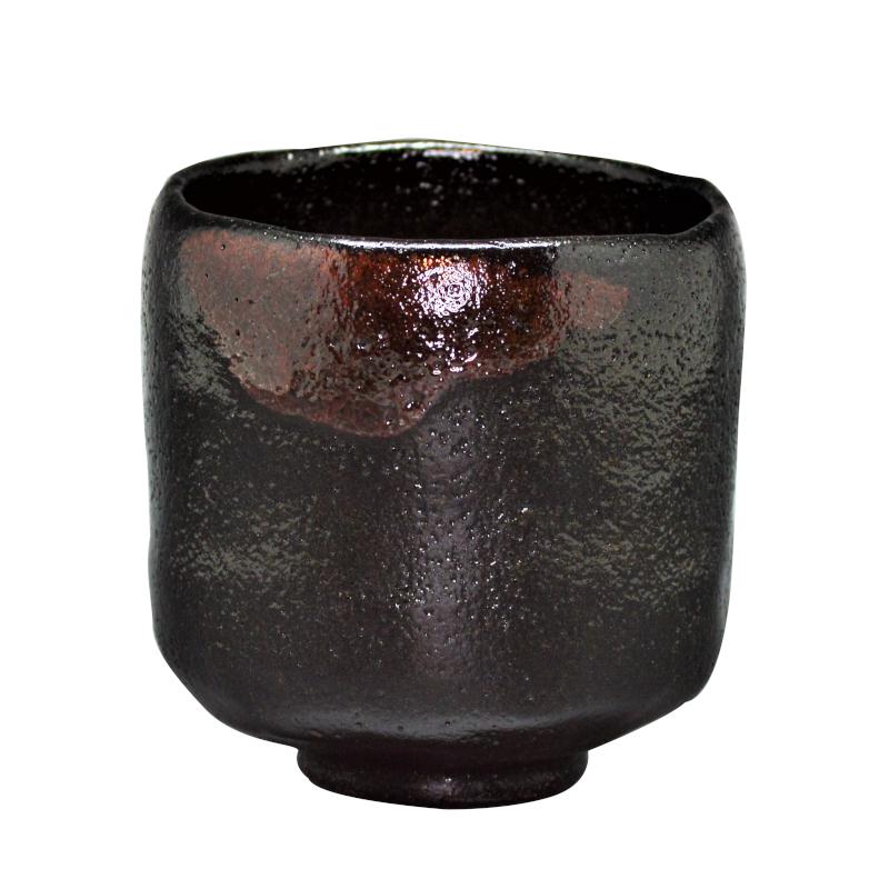 筒茶碗 黒楽 松楽窯 (化粧箱） : お茶道具東玉堂 ヤフー店 - 通販 