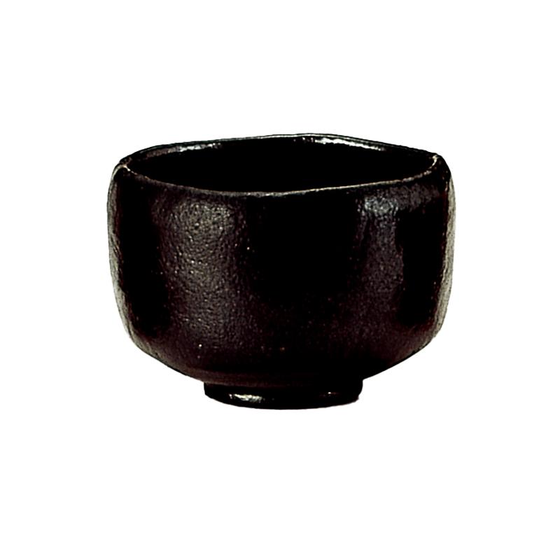 茶道具　茶碗　長次郎写大黒　昭楽造 茶碗 黒楽 大黒 長次郎写 昭楽作（桐箱） : お茶道具東玉堂 ヤフー店