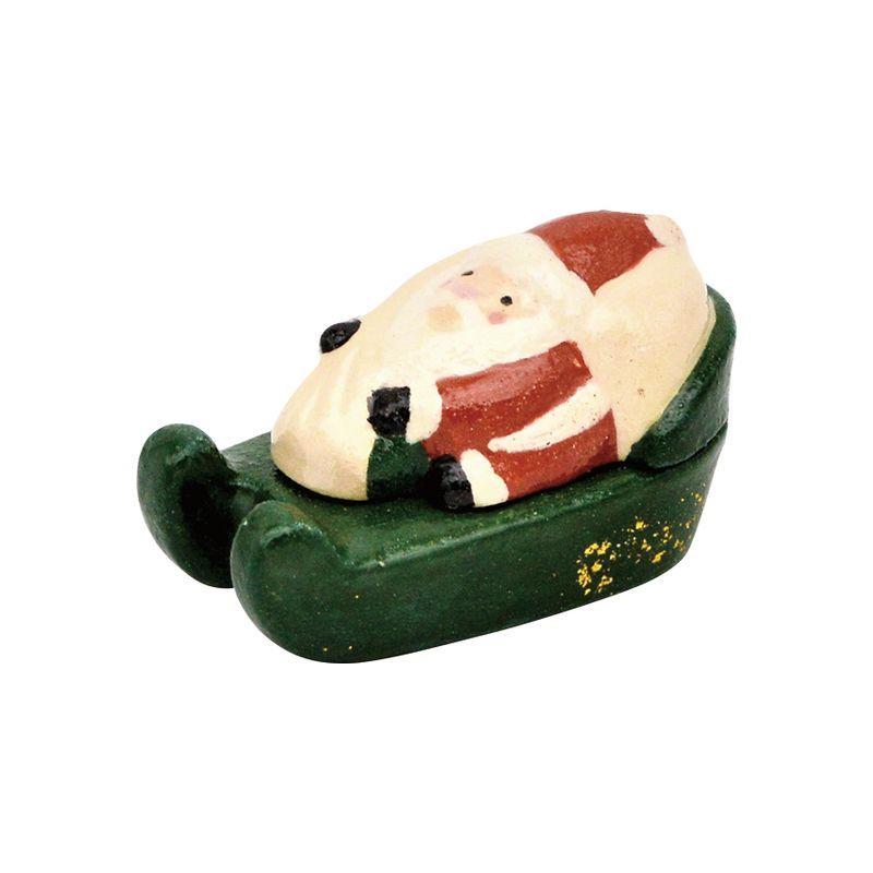 香合 サンタにソリ 楽入窯 (化粧箱) : お茶道具東玉堂 ヤフー店 - 通販 