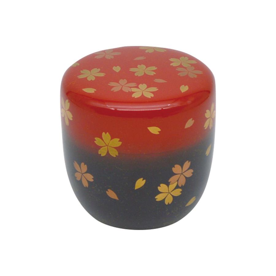 大棗 桜散蒔絵 中村宗悦作（桐箱） : お茶道具東玉堂 ヤフー店 - 通販 