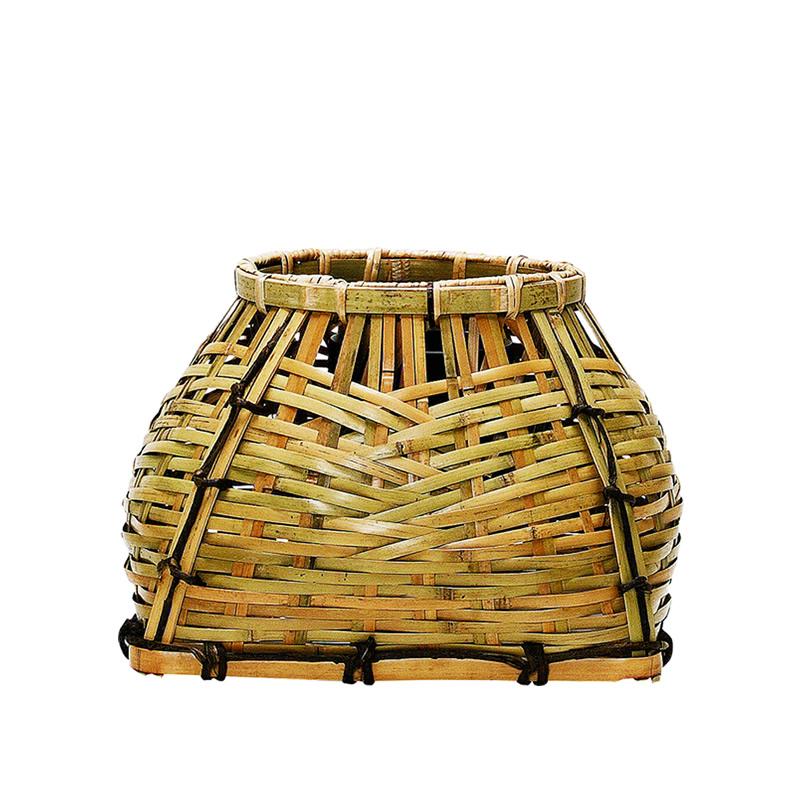 花籠 本宗全籠 手なし (直径26cm×高さ 17cm) （上塗竹入子） : お