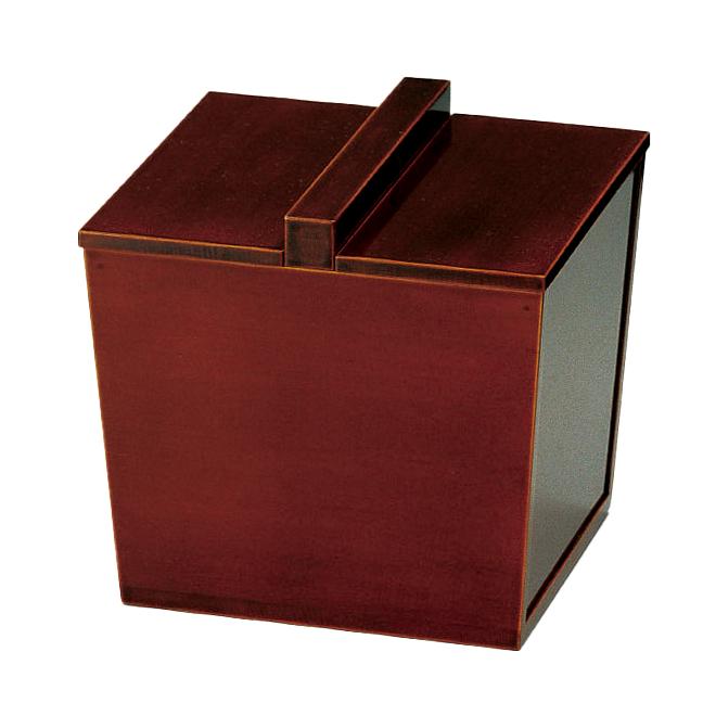 伝統工芸 飛騨春慶塗 曲水指 茶道具 紙箱付 茶道具 水指（水差・みずさし） 飛騨春慶塗 曲水指 ヘギ目 春次 | 千年