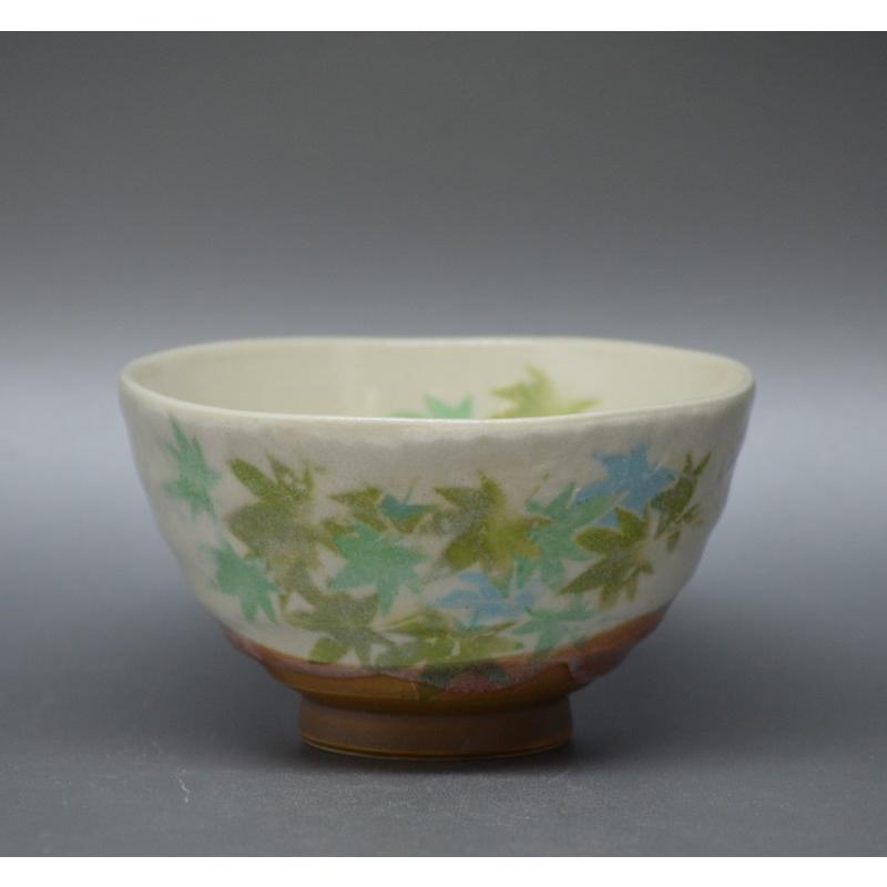 利休茶碗 青楓 激安人気新品 直径約12cm×高さ約6.7cm 豊窯 超目玉枠 紙箱