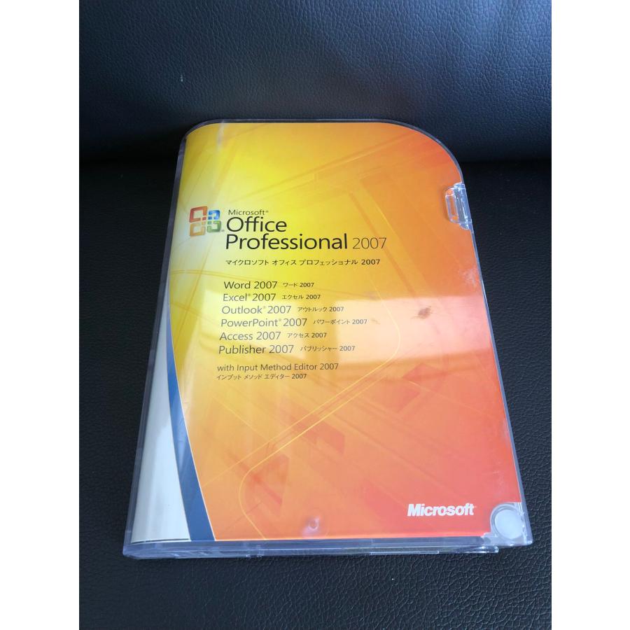 送料無料/Microsoft マイクロソフト 正規品 Office Professional 2007 オフィス プロフェッショナル 2007