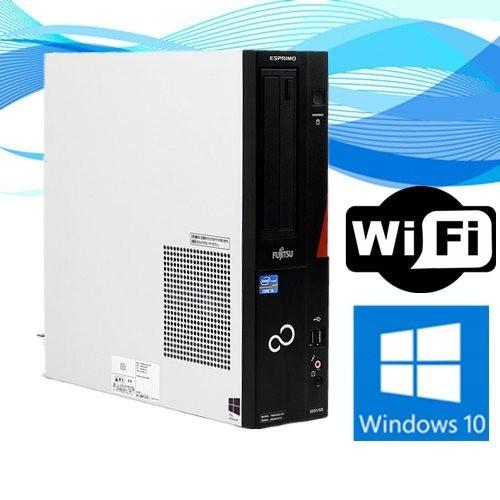 中古パソコン デスクトップパソコン Windows 10 第3世代 メモリ4GB  新品SSD512GB  WPS Office 富士通 ESPRIMO D551/GX もしくは D582など Core i3 3240 3.4G｜touhou-shop