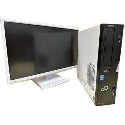 富士通（FUJITSU） 中古パソコン Windows 11 Pro 64bit 22型液晶セット