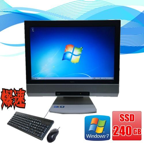 NEC 中古パソコン Windows 7 NEC製19型ワイド液晶 一体型PC NEC 中古パソコン Windows 7 NEC製19型ワイド液晶 一体型PC